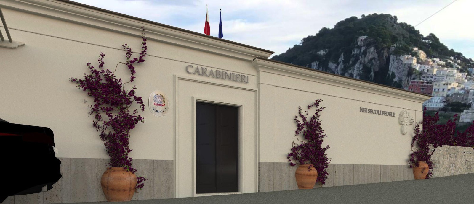 Partiranno il 2 ottobre i lavori di riqualificazione della caserma dei Carabinieri di Capri