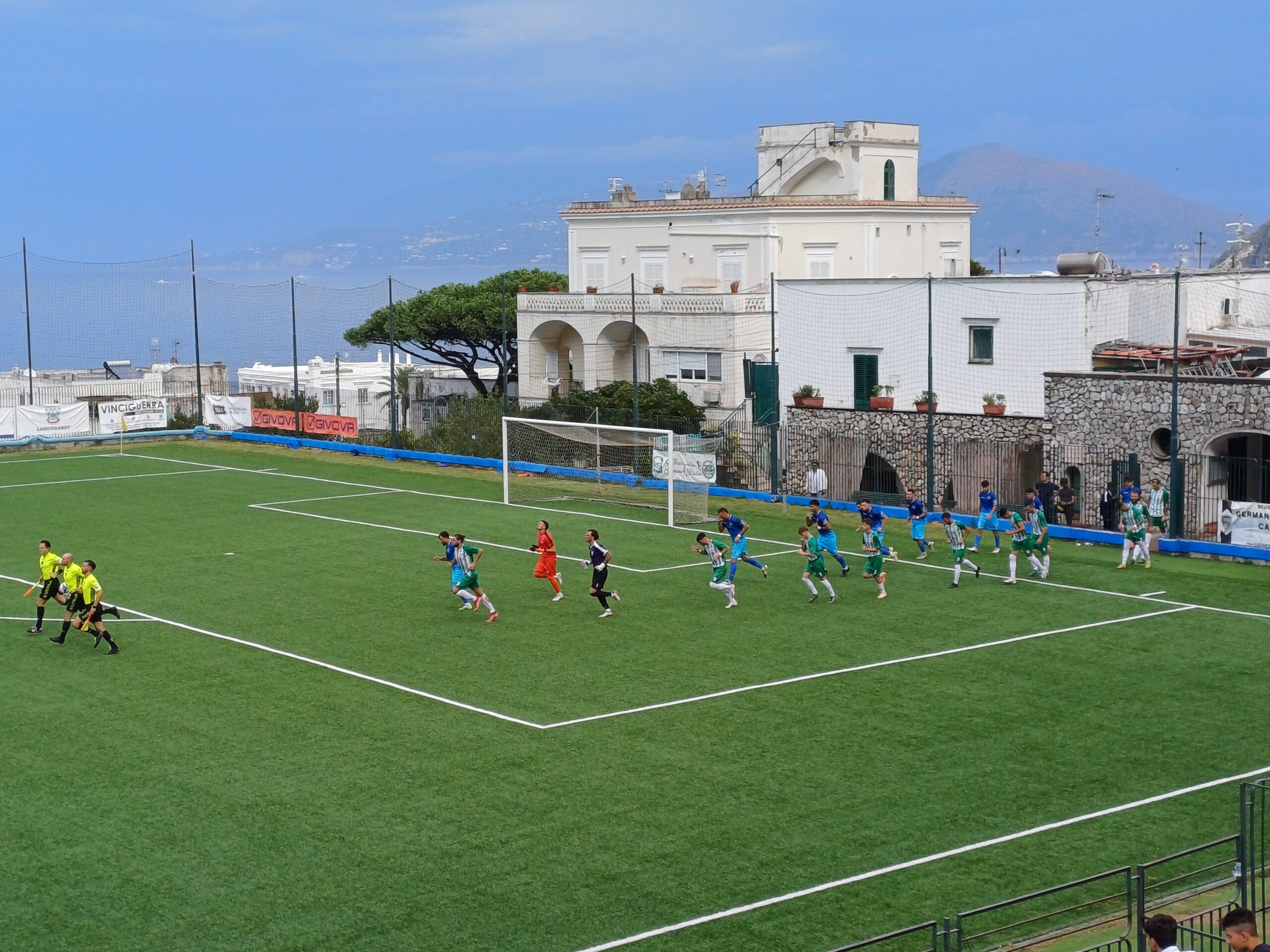 Calcio (Eccellenza): Givova Capri Anacapri vince e convince