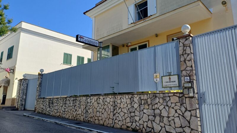 La caserma chiude per lavori: la stazione dei carabinieri di Capri trasferita temporaneamente ad Anacapri