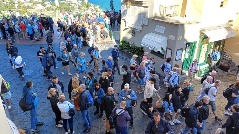 Turismo: continua anche in ottobre inoltrato la stagione record di arrivi per Capri (photogallery)