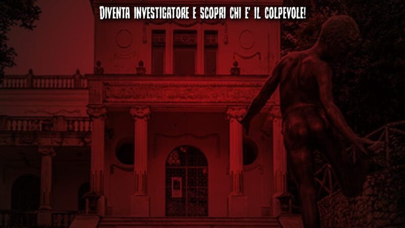 “Cluedo Live – Assassinio a Villa Lysis”, evento di natura ludico-culturale alla ricerca del colpevole