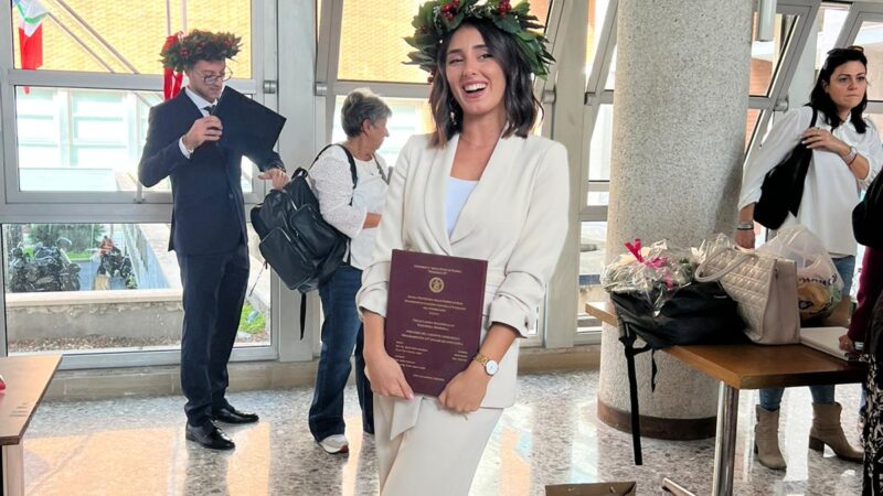 110 e lode a Giulia Spatola che ha conseguito la laurea in ingegneria biomedica, tesi sul percorso del paziente chirurgico programmato