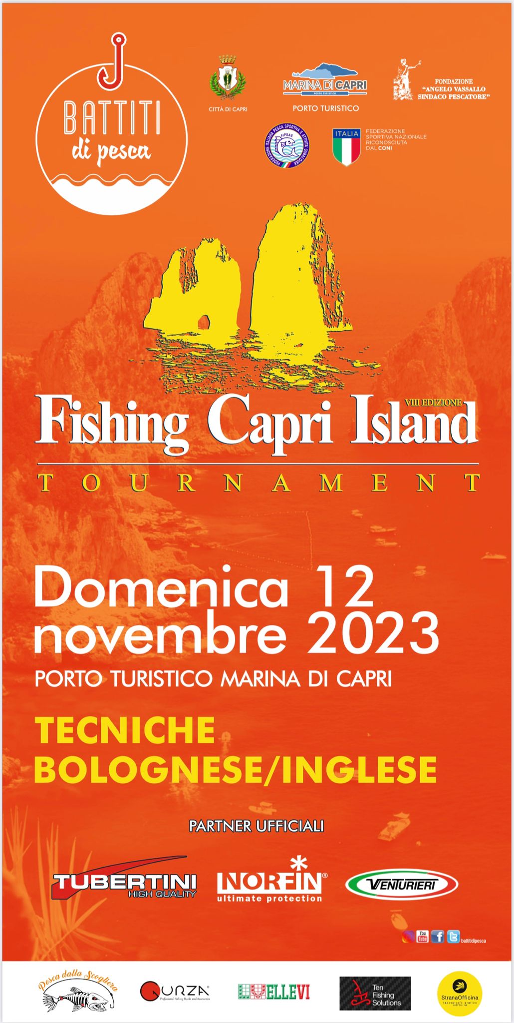 Pesca: ottava edizione della Fishing Capri Island Tournament