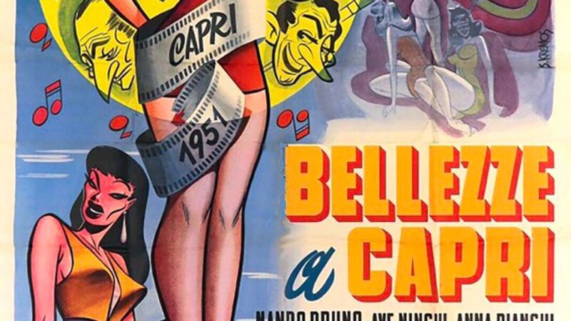 Al via la serie di film “I bellissimi del venerdì” su Capri Spettacoli Tv: si inizia con “Bellezze a Capri”