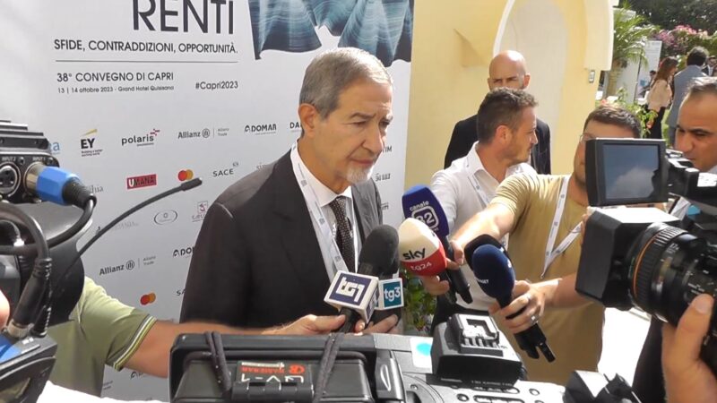 Musumeci parla da Capri del bradisismo ai Campi Flegrei: “Tanto tempo colpevolmente perduto”