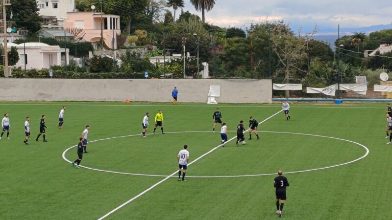 Calcio (Prima Categoria): Gragnano corsaro a Capri