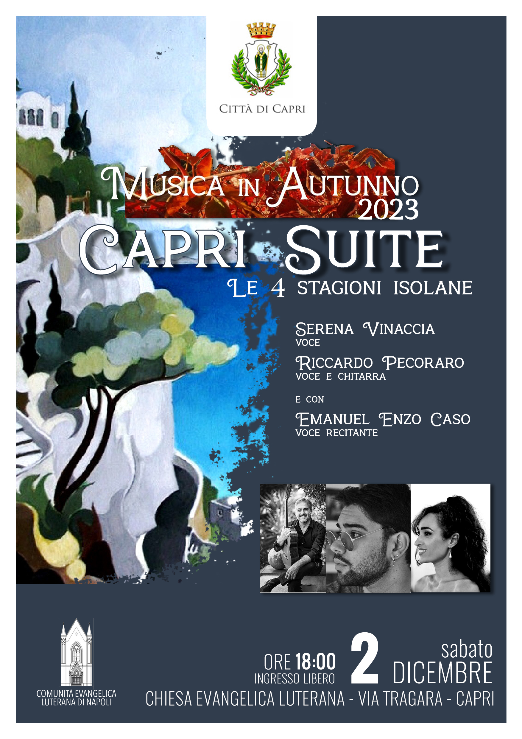 Capri Suite: secondo appuntamento della rassegna “Musica in autunno”