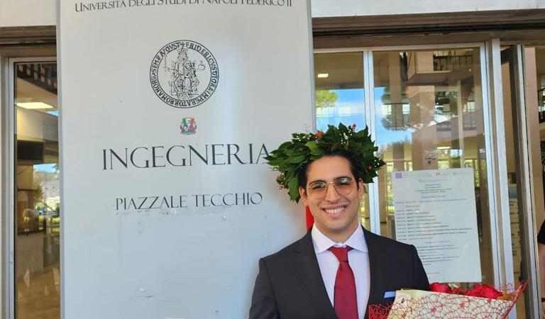 Ingegneria aerospaziale: Gianraffaele Fabozzi consegue la laurea alla Federico II