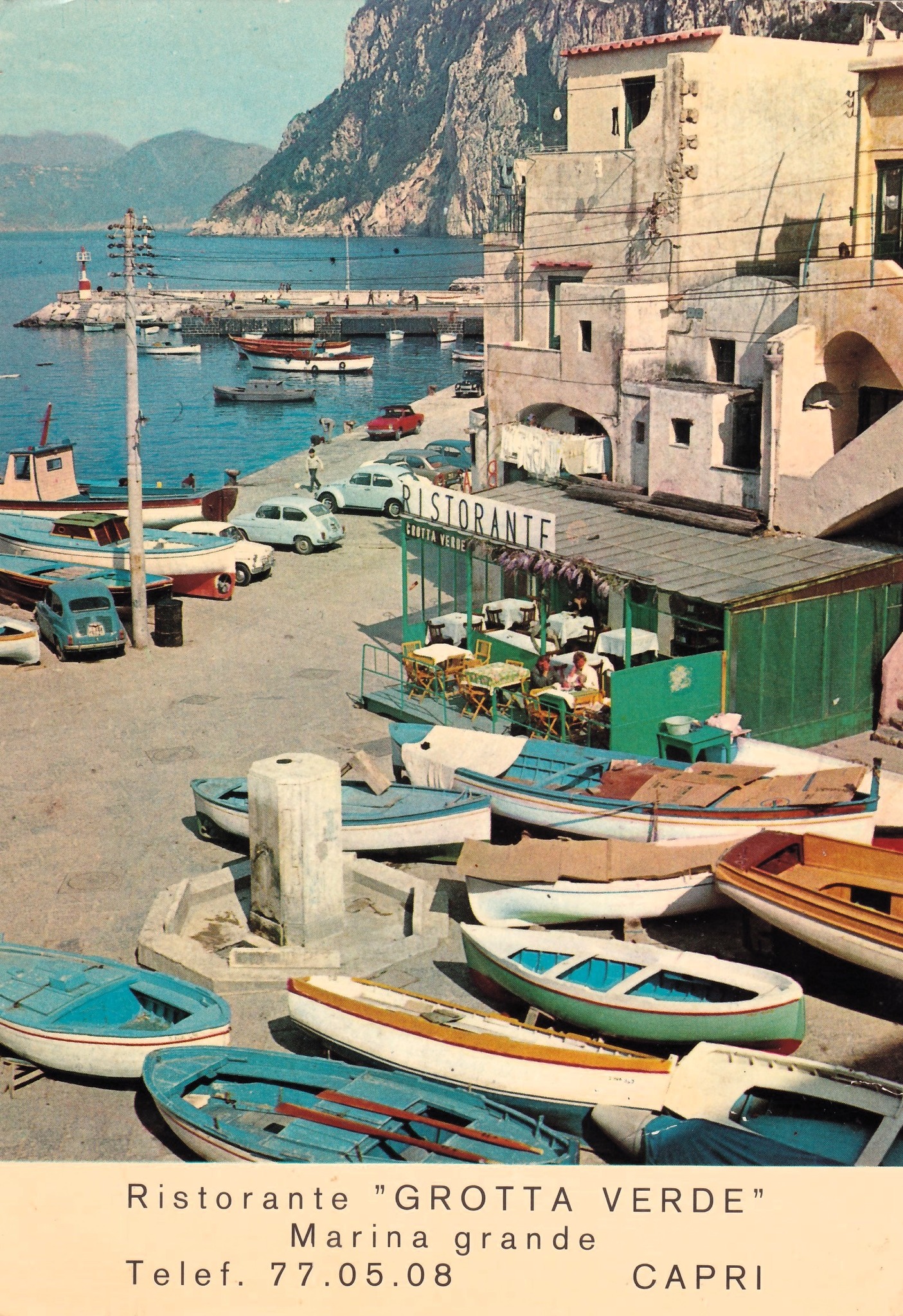 Quando i numeri telefonici di Capri iniziavano con 77: è “virale” la foto d’epoca