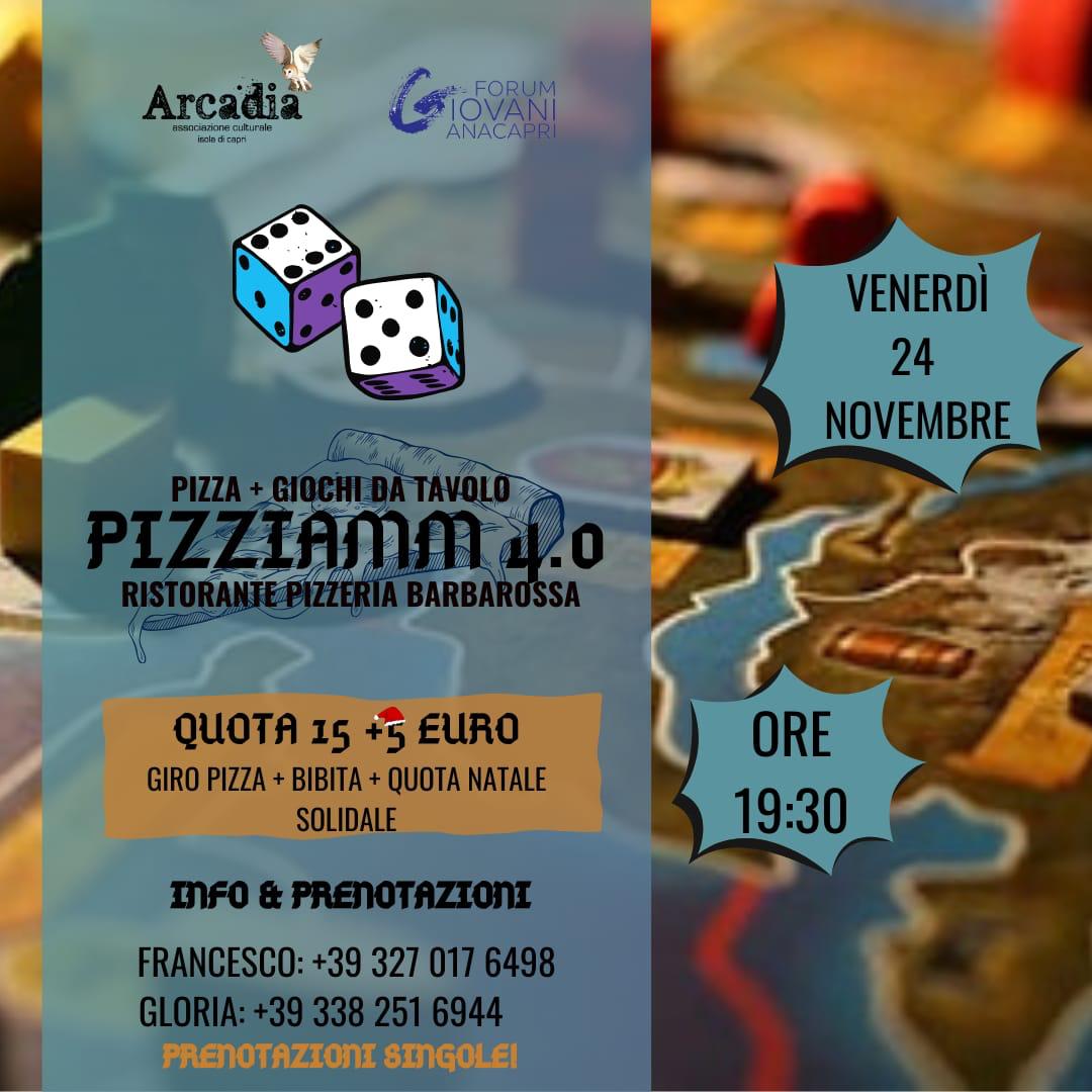 Giochi ad Anacapri: quarta edizione di “Pizziamm 4.0”