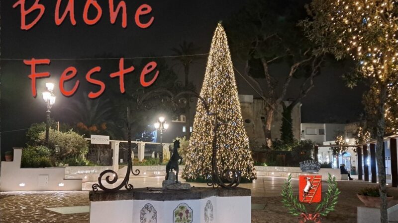 Natale: la “cartolina” di auguri del Comune di Anacapri