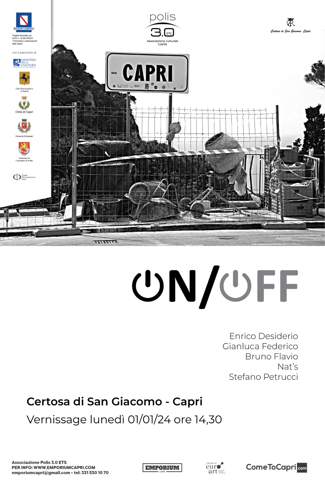 Alla Certosa la mostra “Capri On/Off”, esposizione che punta a una riflessione su turismo, impatto sociale e sostenibilità