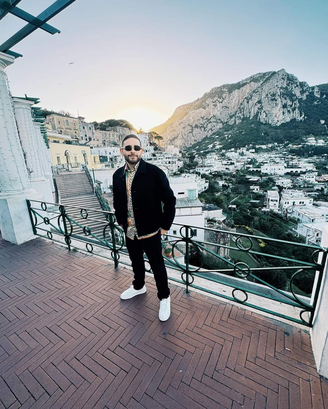 Giornata caprese per Rocco Hunt che ha ricevuto il Capri Italian Music Award (photogallery)