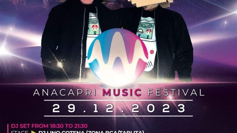 Capodanno anticipato con Anacapri Music Festival: la locandina con il programma dell’evento