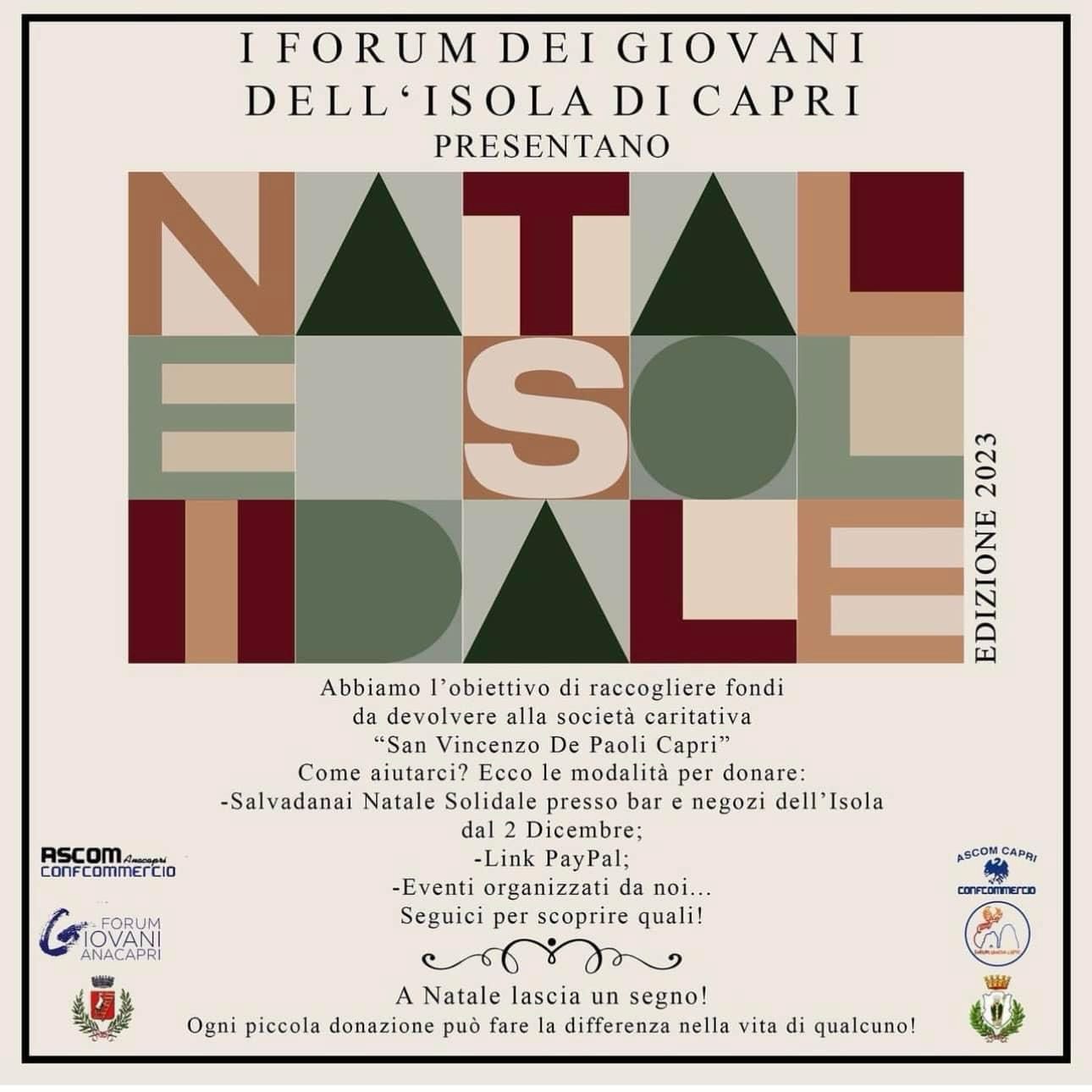 Prosegue “Natale Solidale” a cura dei Forum dei Giovani dell’isola: ecco dove e come è possibile donare