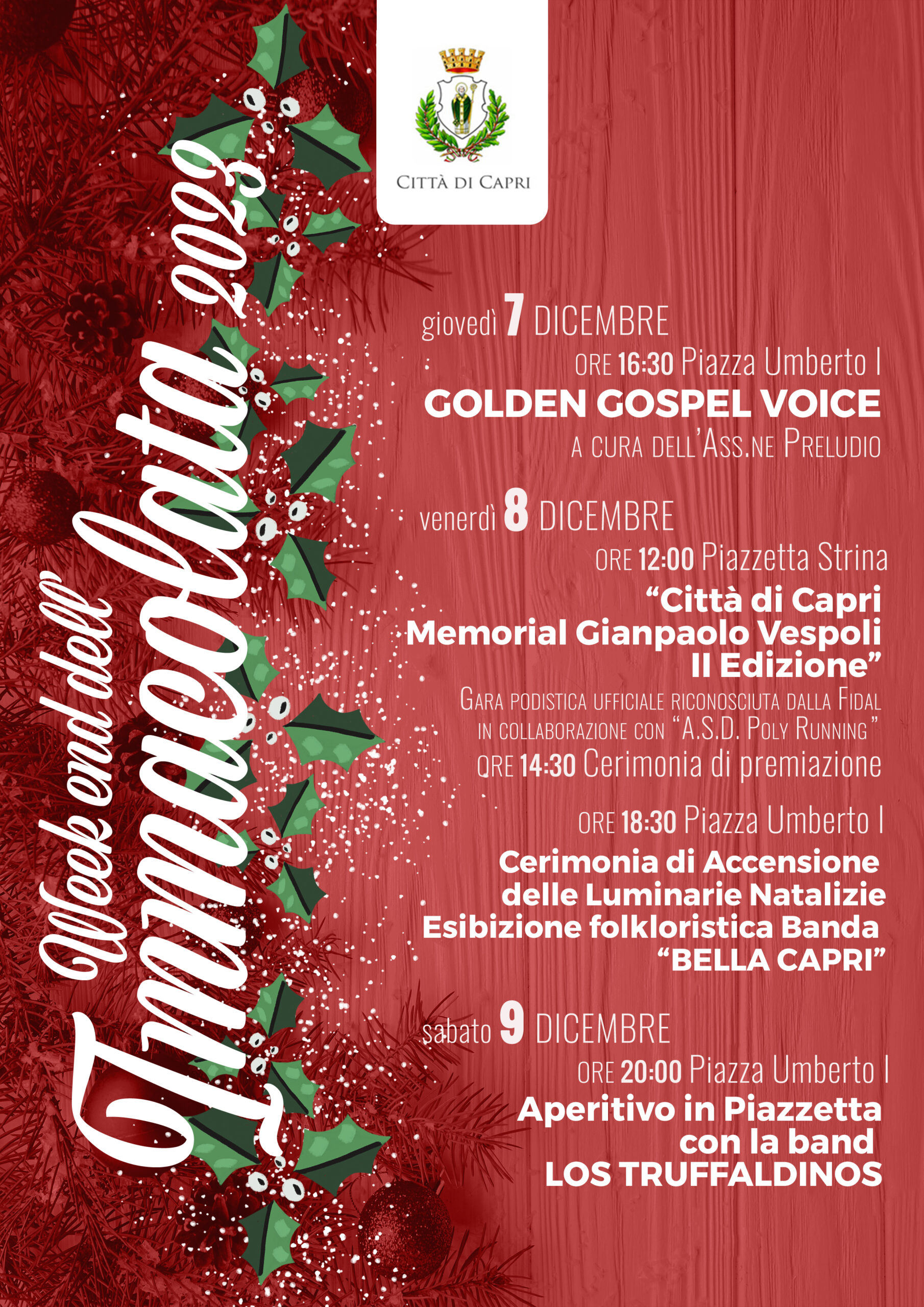 Il coro gospel aprirà gli eventi del weekend dell’Immacolata in Piazzetta