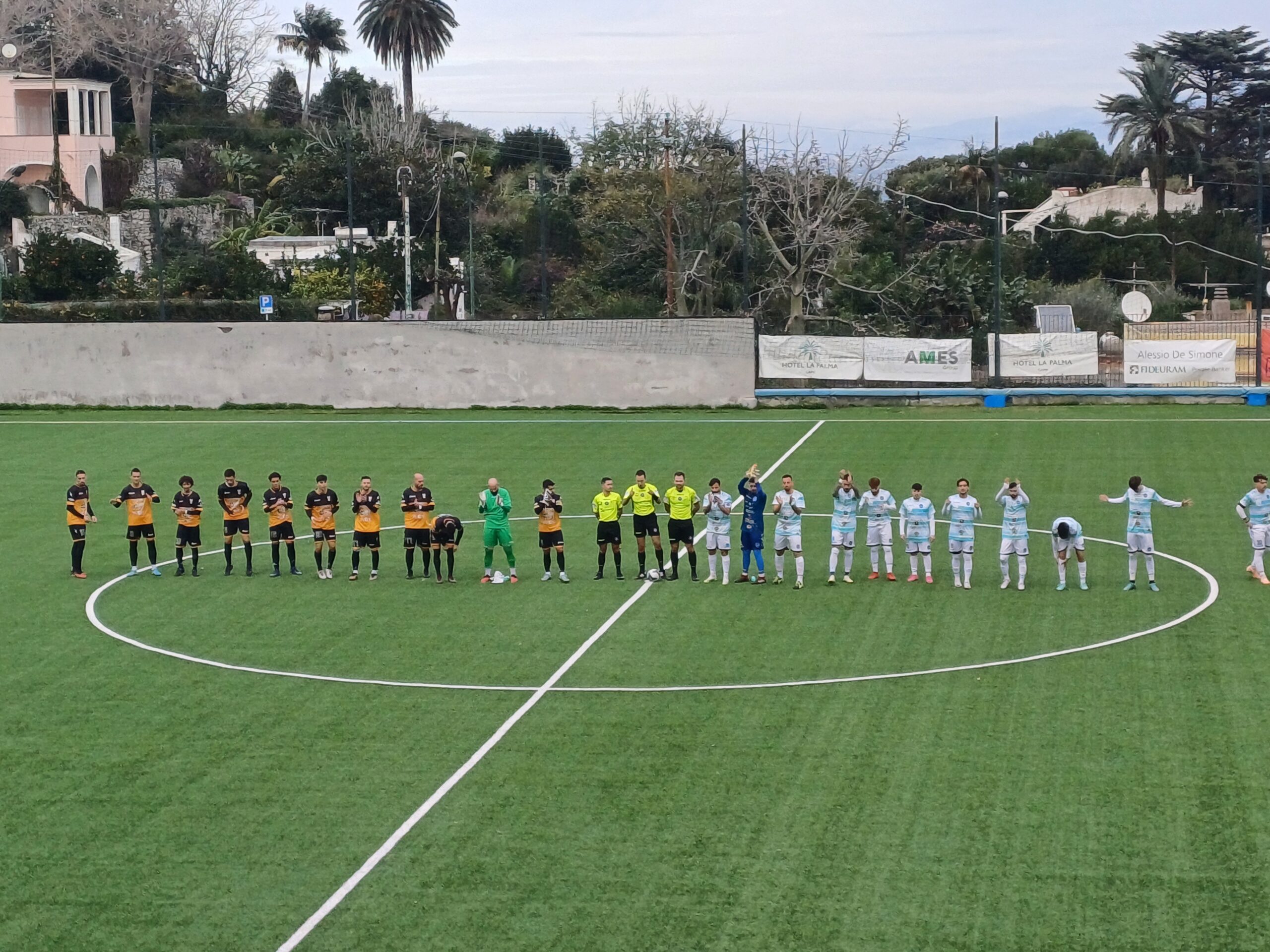 Calcio (Eccellenza): il Nola conquista i tre punti a Capri