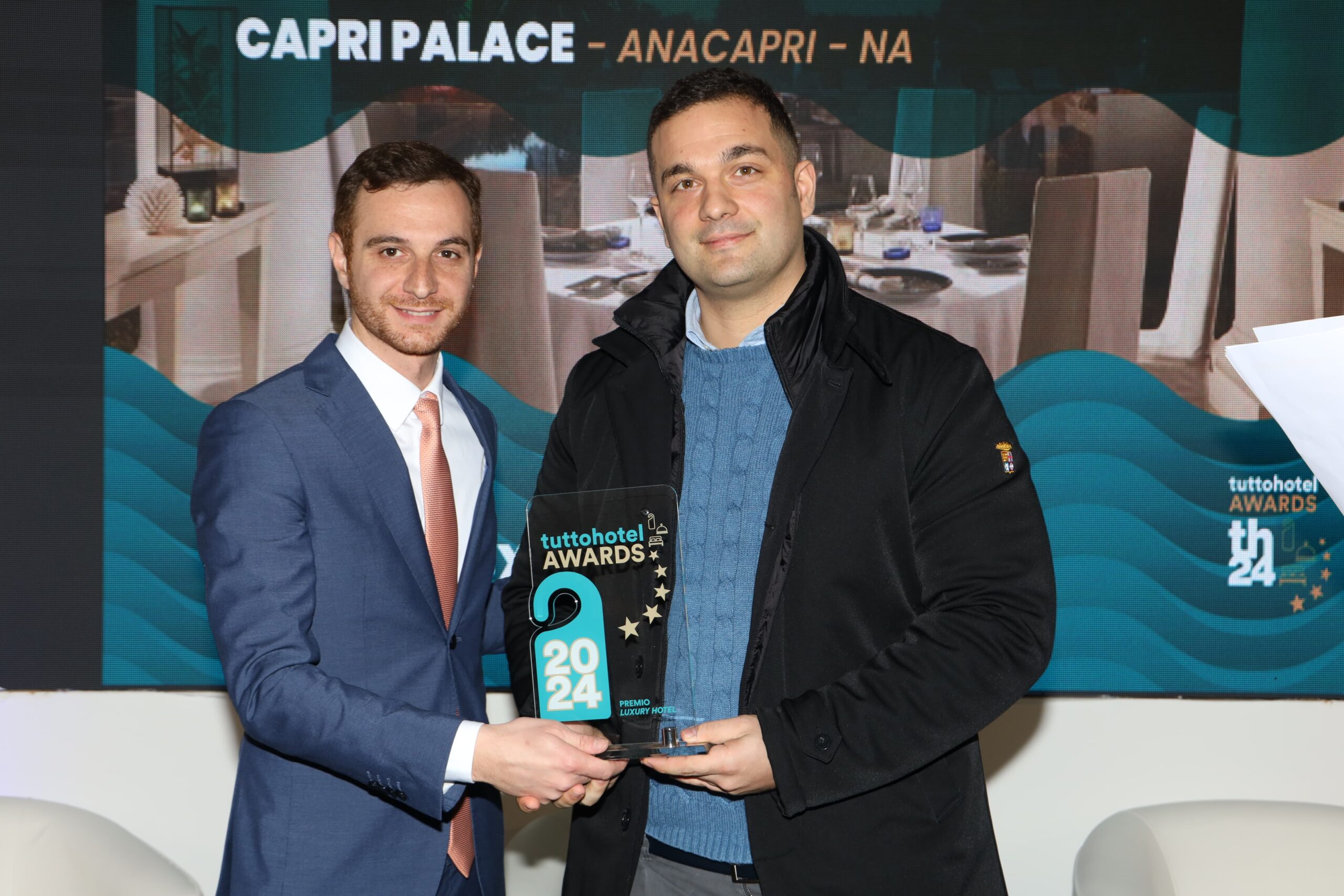 Tuttohotel 2024 alla Mostra d’Oltremare: luxury hotel, premiato il Capri Palace