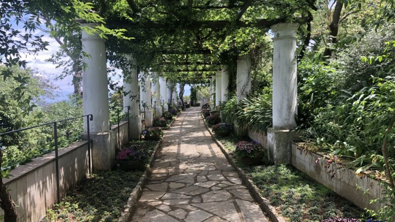 Villa San Michele ad Anacapri chiude un mese per interventi di manutenzione