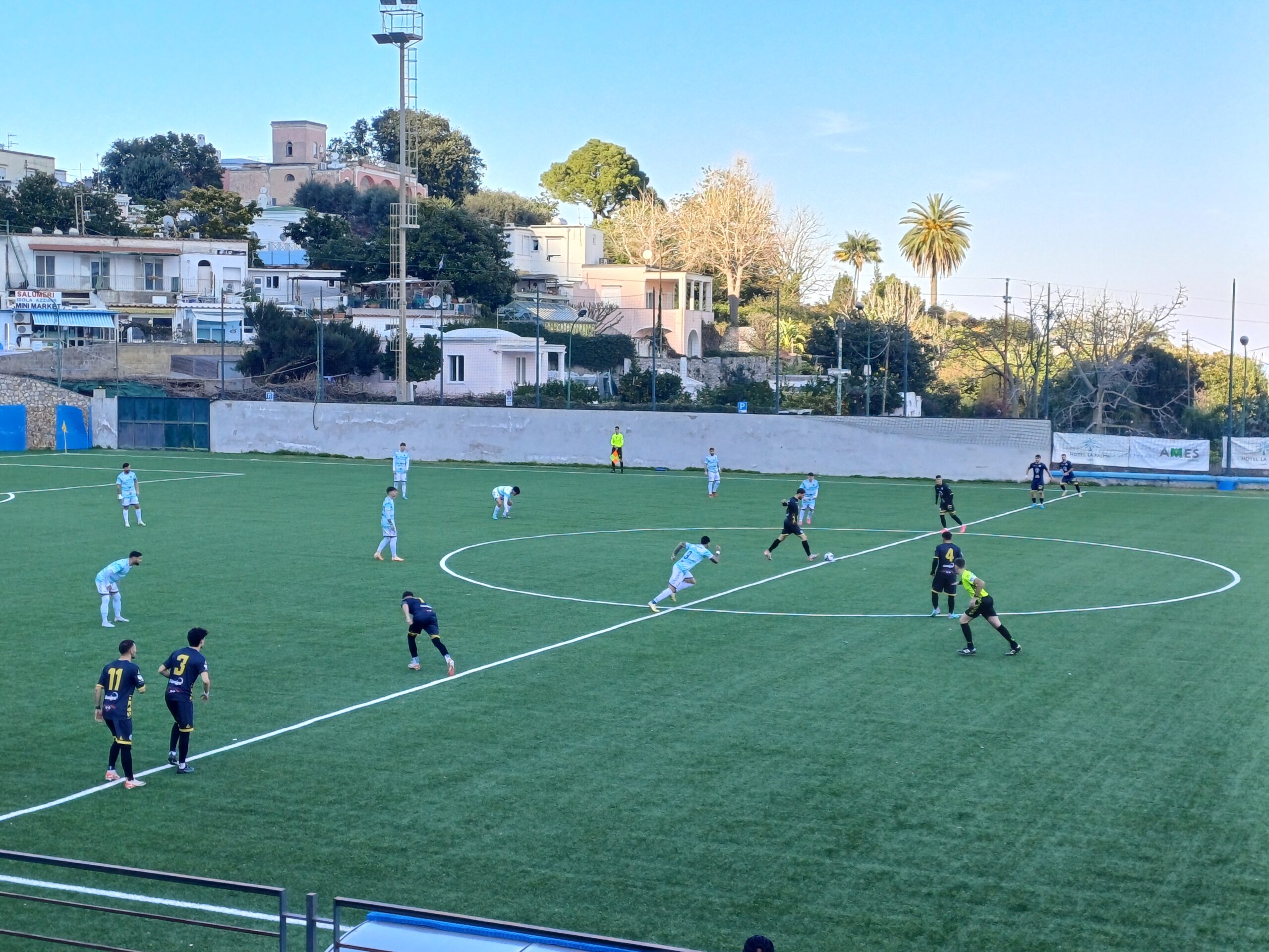 Calcio (Eccellenza): Principe-gol, Givova Capri Anacapri manda ko il Castel Volturno