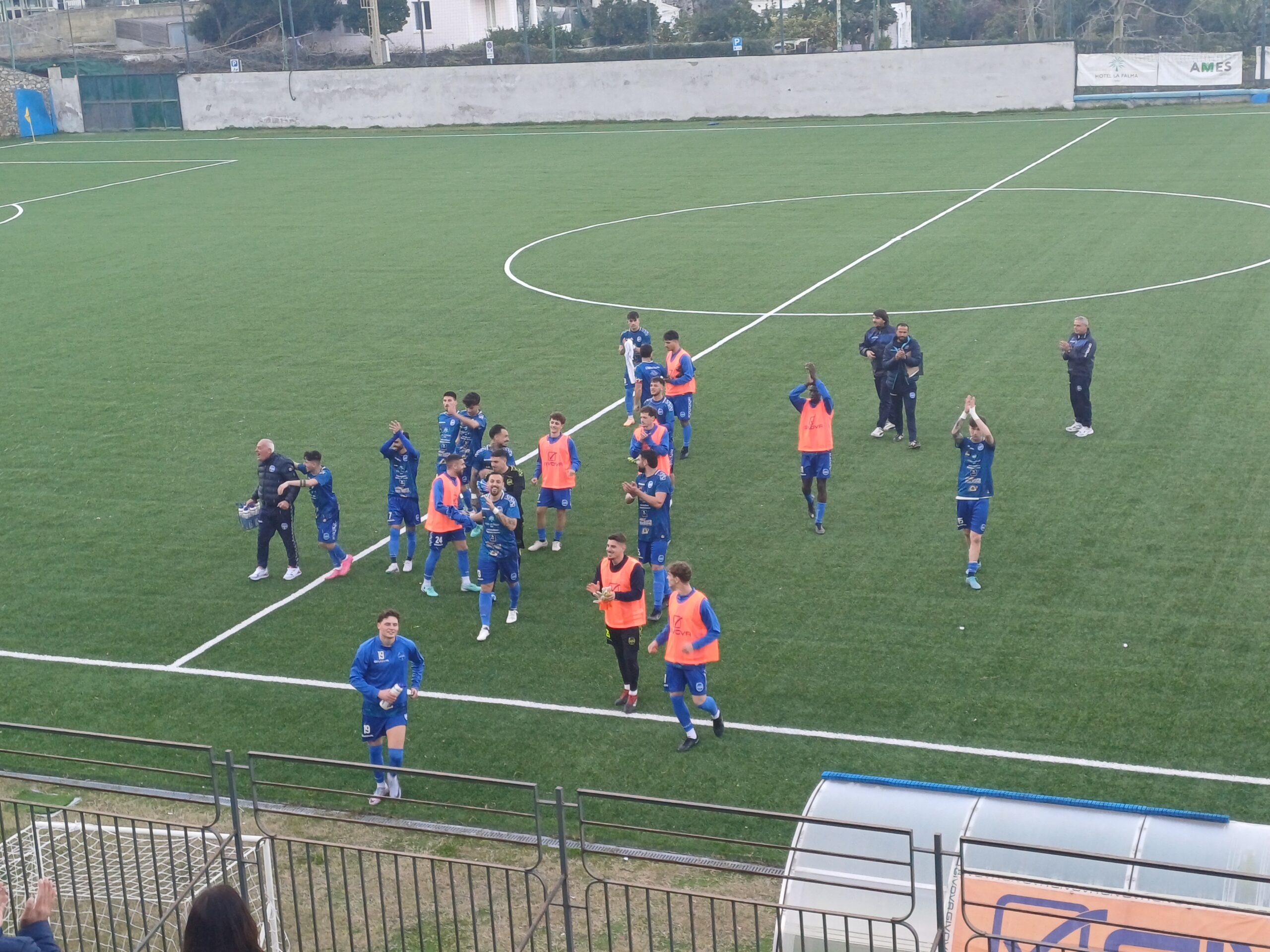 Calcio (Eccellenza): il Givova Capri Anacapri sconfigge il Pomigliano e dedica la vittoria a Di Dato