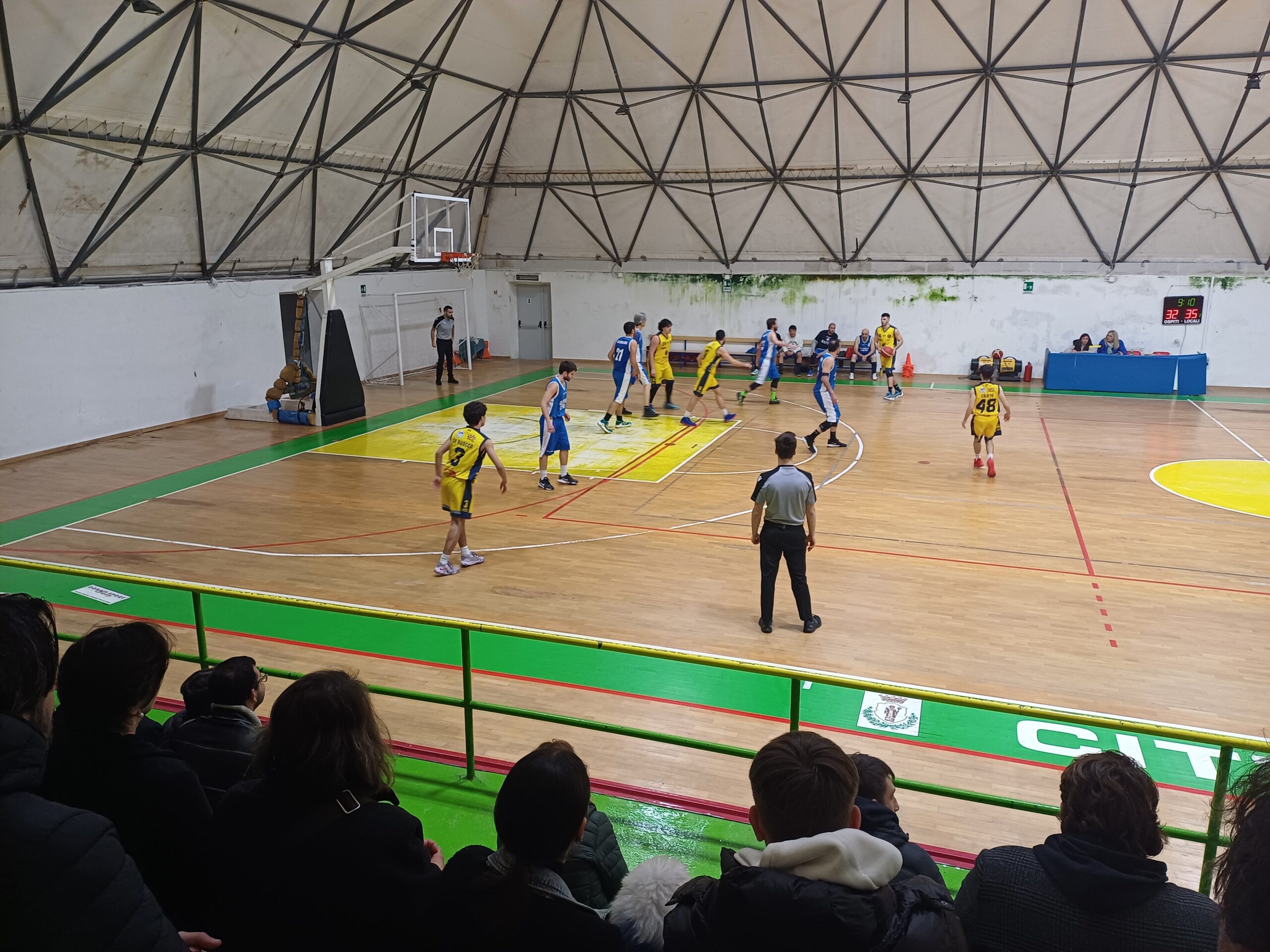Basket maschile (Divisione 3): l’Olimpia Capri regge metà gara, poi la capolista Scafati prevale