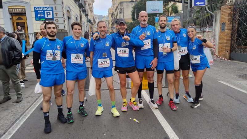 Podismo: la squadra dell’Asd Poly Running Capri in gara alla “Stabiaequa” (photogallery)