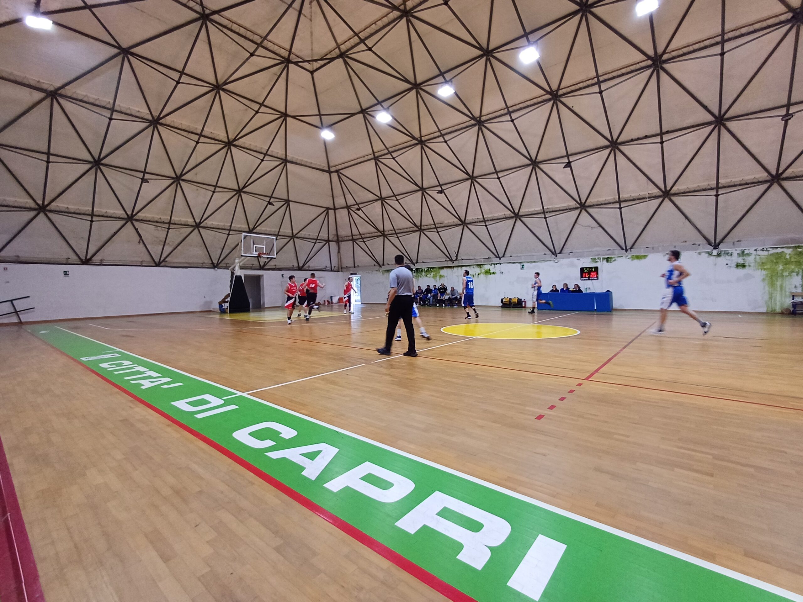 Basket maschile (Divisione 3): l’Olimpia Capri travolge Scafati e chiude in bellezza la regular season