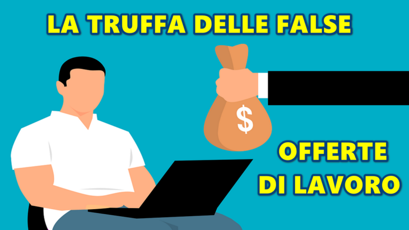 “Sei stato selezionato per un lavoro part-time o full-time” ma è un messaggio truffa