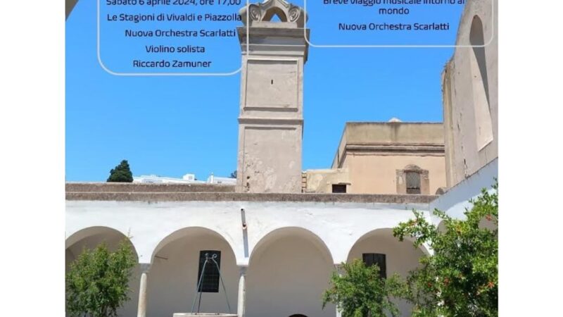 Doppio concerto a Capri a cura della Nuova Orchestra Scarlatti