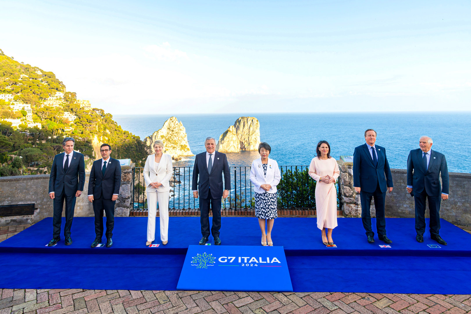 Concluso il G7 Esteri di Capri con due documenti finali su Medio Oriente e Ucraina