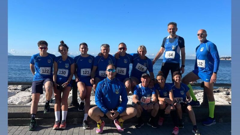 Di corsa per una giusta causa, gli atleti della Poly Running Capri in gara a Napoli per la fondazione Telethon