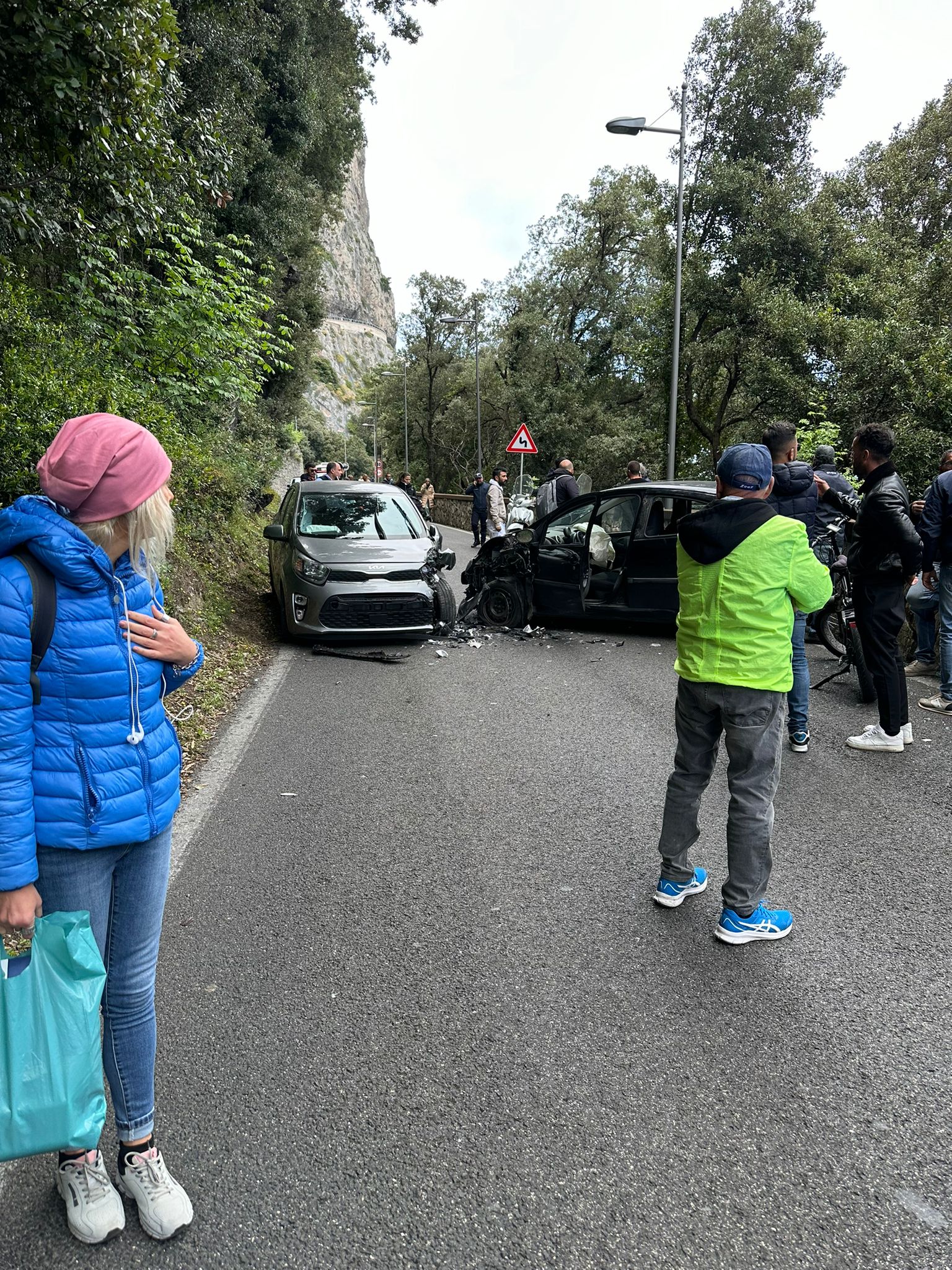 Incidente stradale in via Provinciale Capri/Anacapri