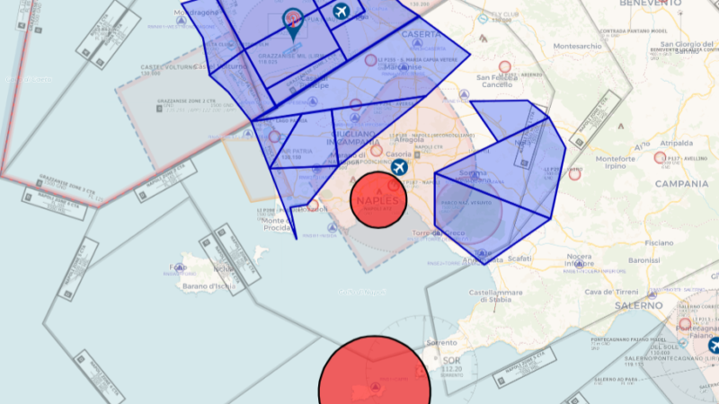 Divieti di sorvolo su Napoli e Capri in occasione del vertice G7