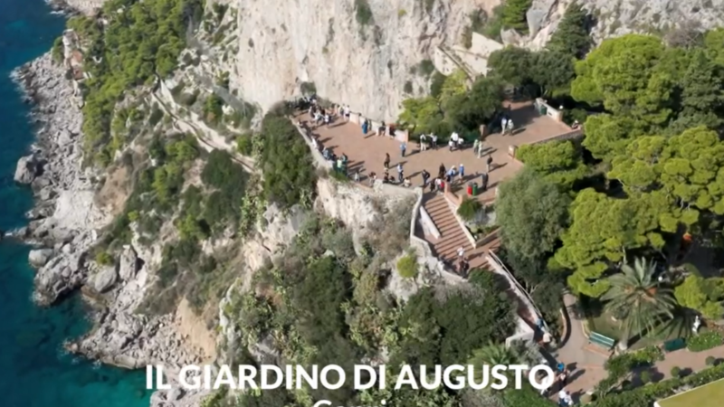 “I giardini della meraviglia”: Uno Mattina in Famiglia approda a Capri al Parco Augusto (video)