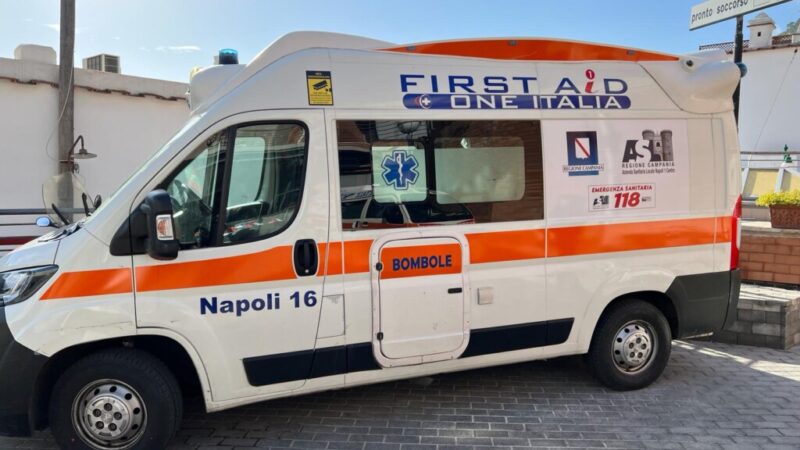 Sanità: ambulanza no stop, 11 richieste di intervento al 118 a Capri nell’arco della giornata domenicale