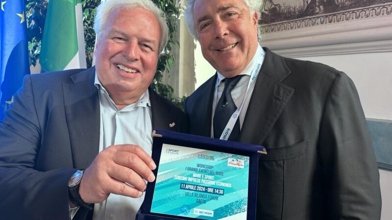 Giornata nazionale del mare: premio dell’Unione stampa sportiva italiana al presidente del Porto turistico di Capri