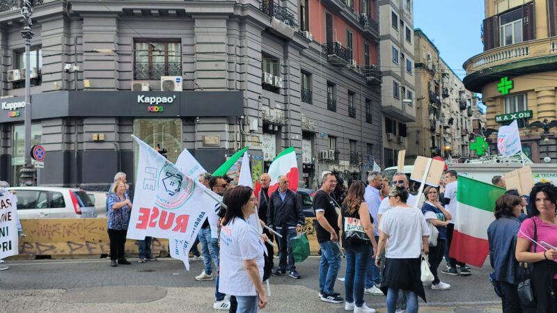 Stop abbattimenti: corteo nelle strade di Napoli, presente delegazione dell’isola di Capri