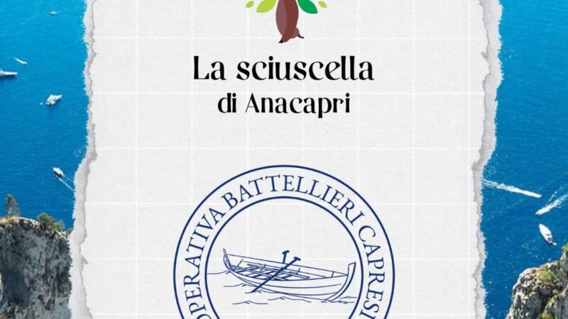 Nasce un gemellaggio speciale tra la cooperativa La Sciuscella di Anacapri e i Battellieri Capresi