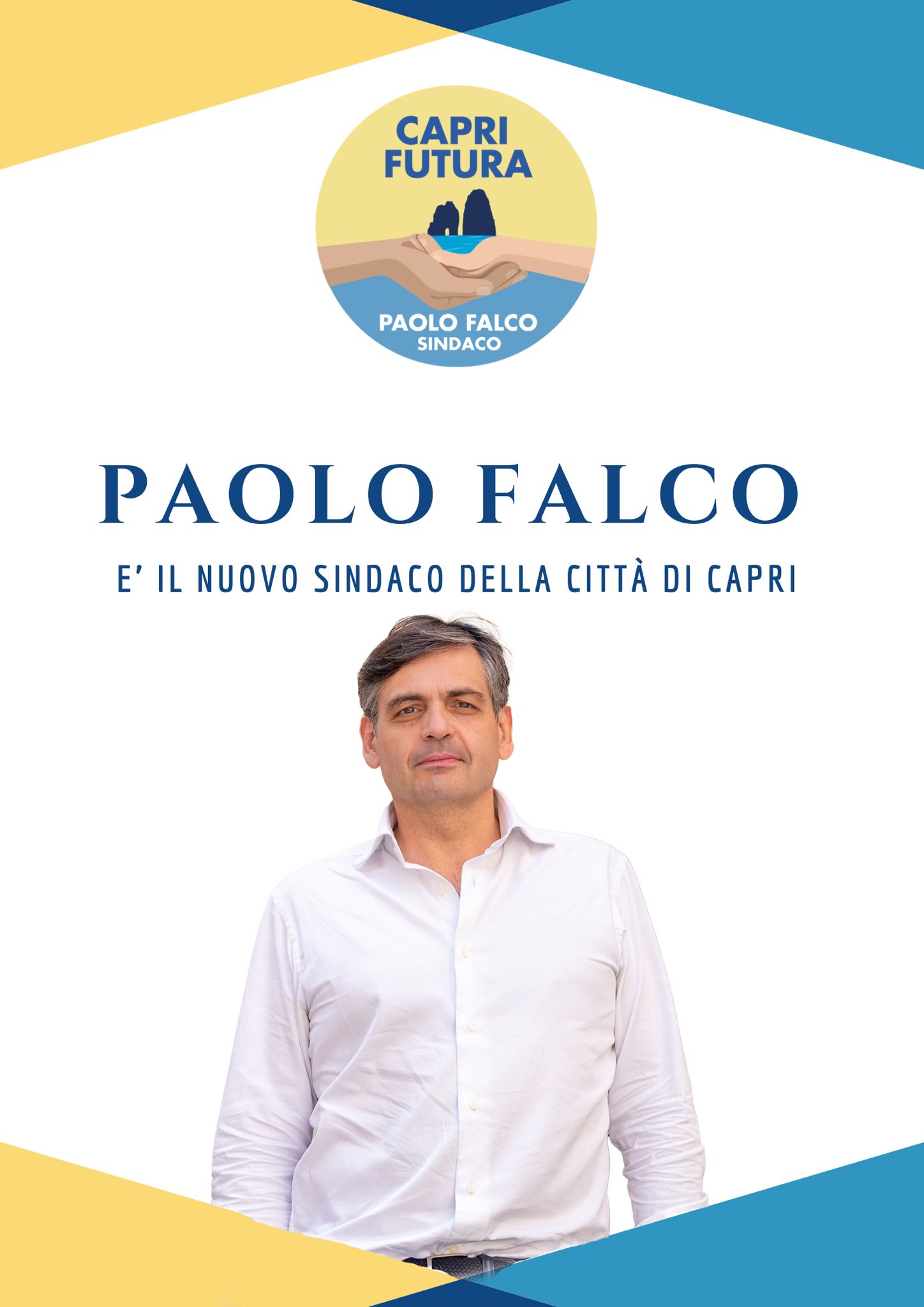La lista Capri Futura trionfa: Paolo Falco è il nuovo sindaco di Capri