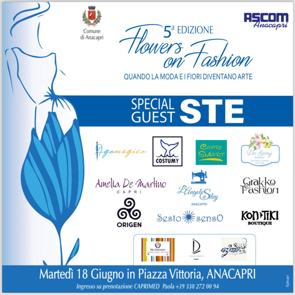 Countdown per la quinta edizione di “Flowers on Fashion”, l’attesissimo evento di apertura dell’estate anacaprese