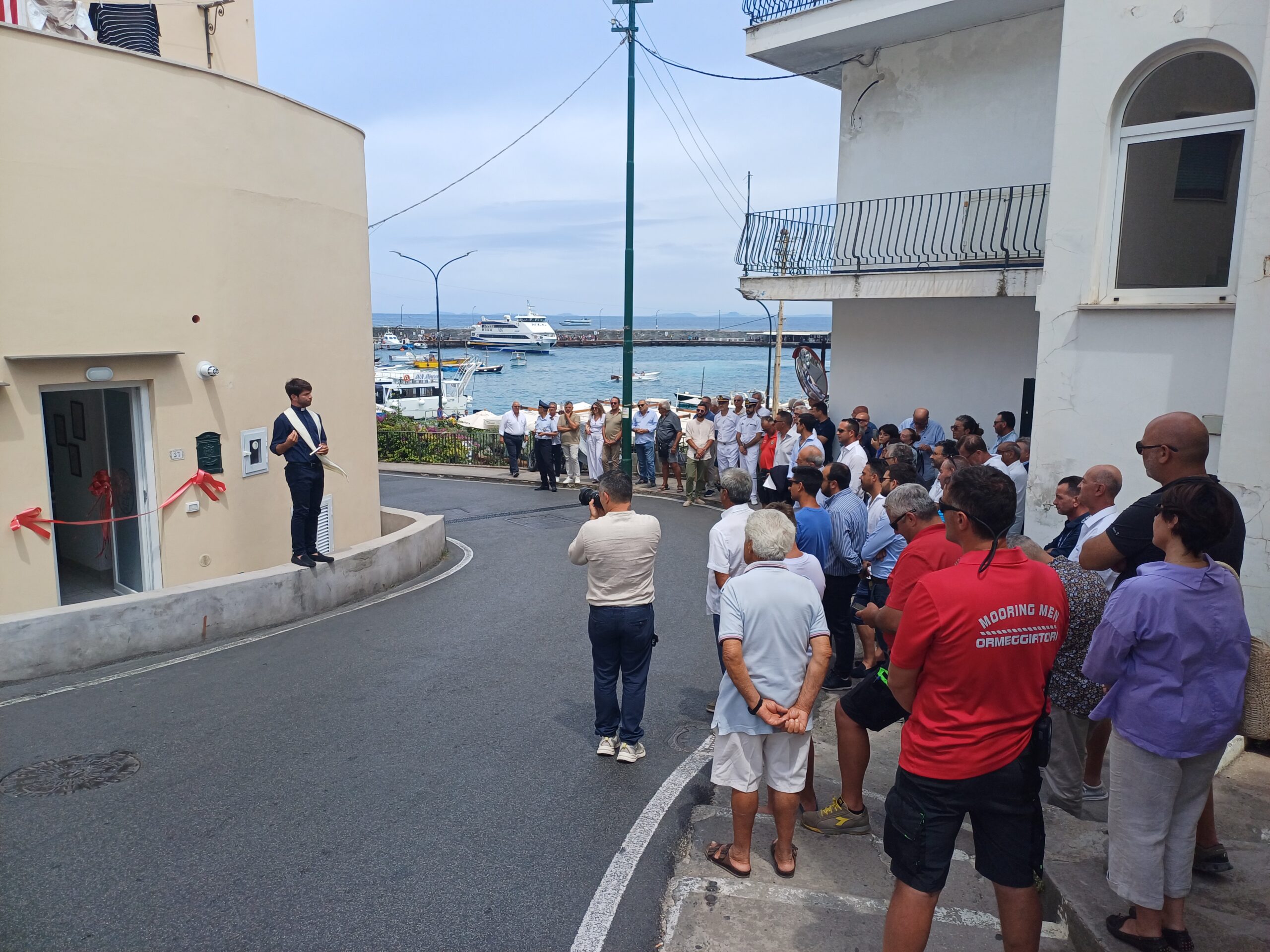 Cerimonia di inaugurazione della sede del Gruppo Ormeggiatori di Capri (photogallery)