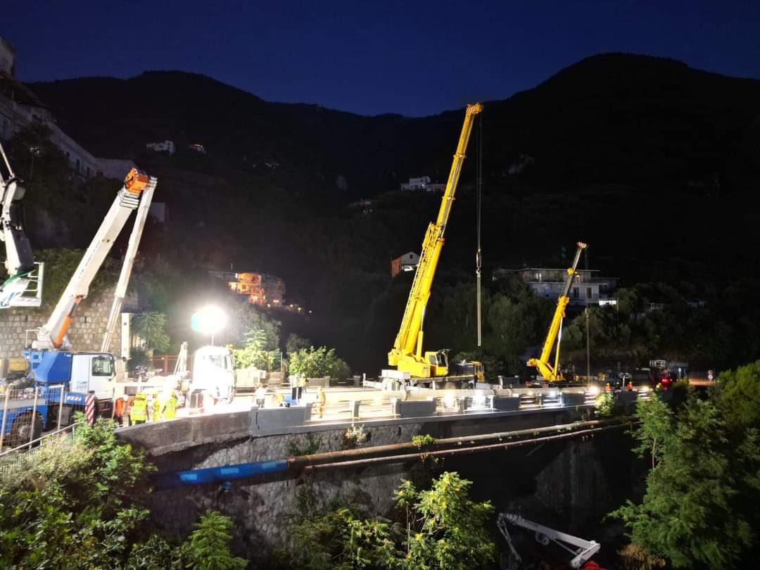 Iniziati i lavori alla condotta idrica che alimenta la penisola sorrentina e l’isola di Capri