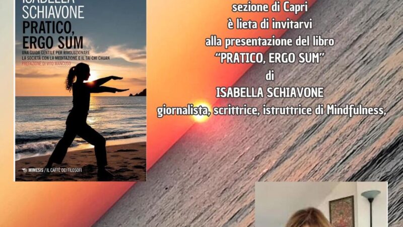 Evento Fidapa: a Capri la presentazione del libro “Pratico, ergo sum” di Isabella Schiavone