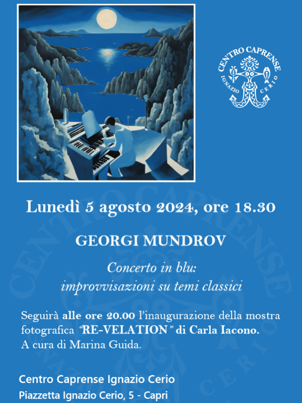 Al Centro Caprense Ignazio Cerio il concerto del pianista Georgi Mundrov