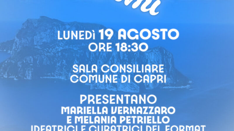 A Capri l’artigianato femminile d’eccellenza protagonista del format “Legàmi”, la presentazione in Municipio