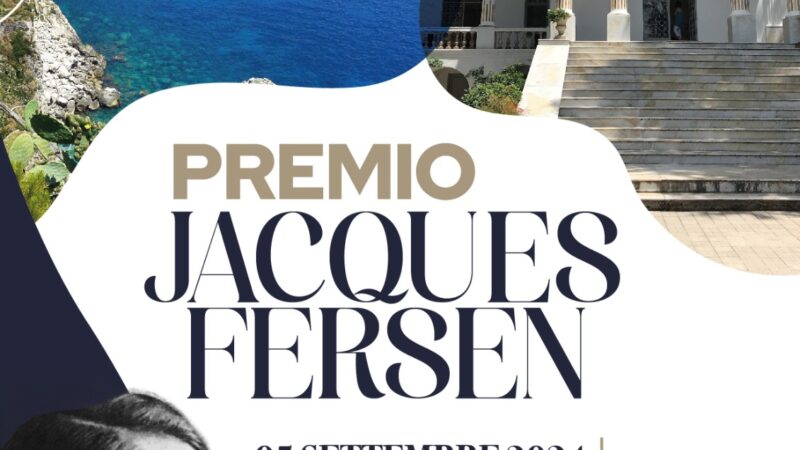 A Villa Lysis la prima edizione del Premio Jacques Fersen