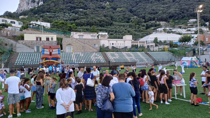 Madonna della Libera: festa con giochi gonfiabili, musica e animazione al campo San Costanzo (photogallery)