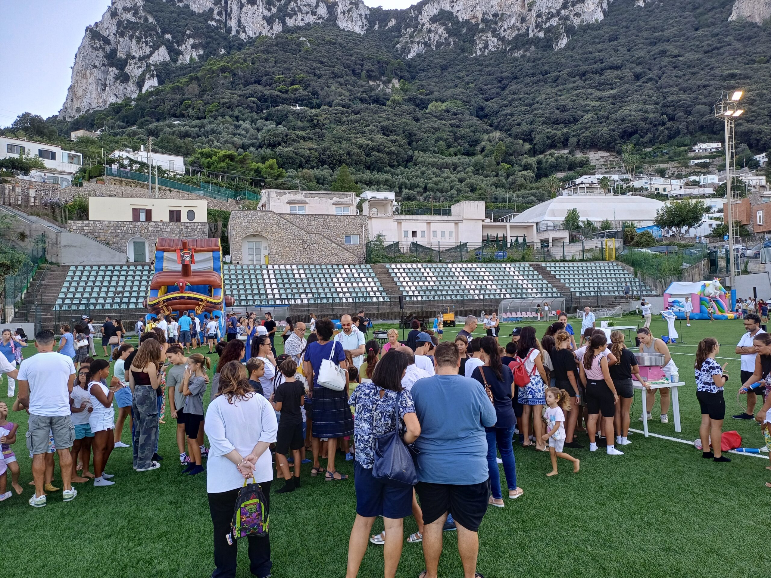 Madonna della Libera: festa con giochi gonfiabili, musica e animazione al campo San Costanzo (photogallery)