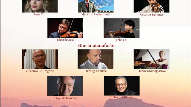 Sull’isola di Capri la terza edizione del concorso internazionale “Emilia ed Elsa Gubitosi” rivolto a giovani violinisti e pianisti